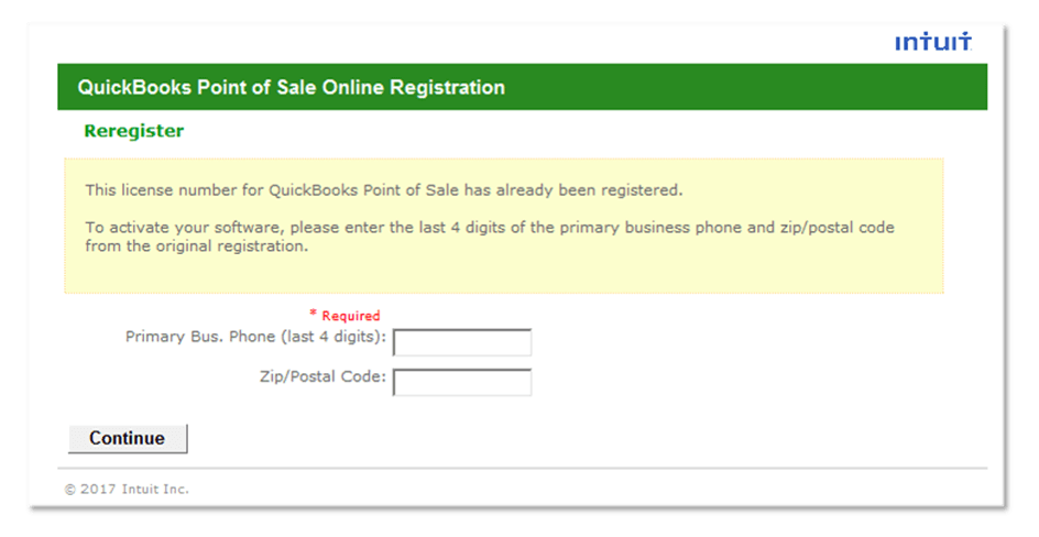 Activate QuickBooks Desktop Point of Sale