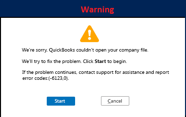 QuickBooks Error 6123 QuickBooks error 6123 0