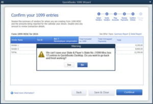Confirm your 1099 entries Confirm your 1099 entries