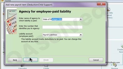Payroll Item in QuickBooks Child Support Payroll Item in QuickBooks Child Support