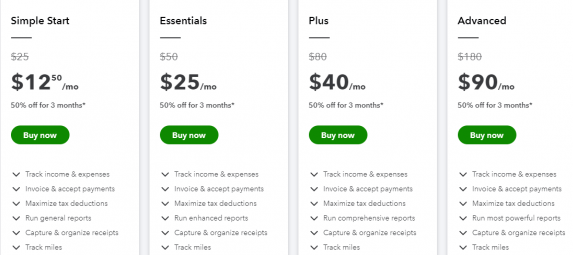 Quickbooks-for-real-estate-agents-pricing