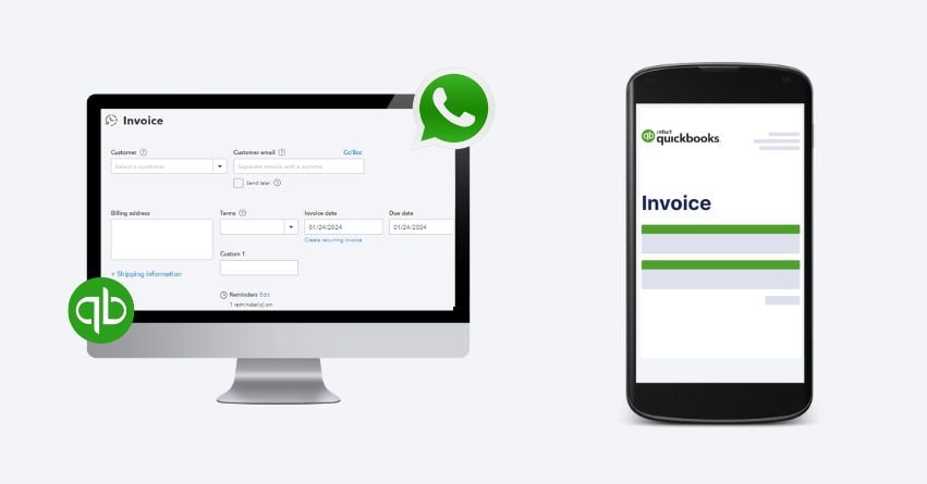 QuickBooks WhatsApp Integration