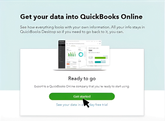 Data into QuickBooks Online
