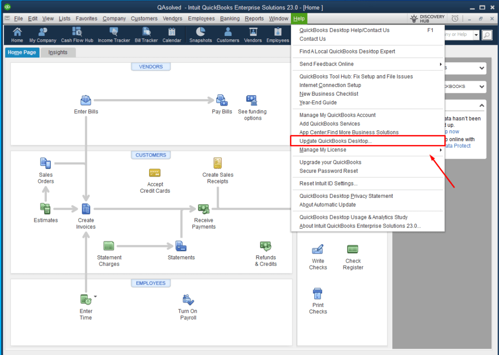 Update QuickBooks Desktop
