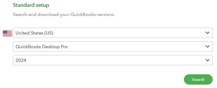 QuickBooks Desktop Pro 2024 Version United States