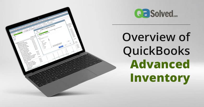 quickbooks advance inventory