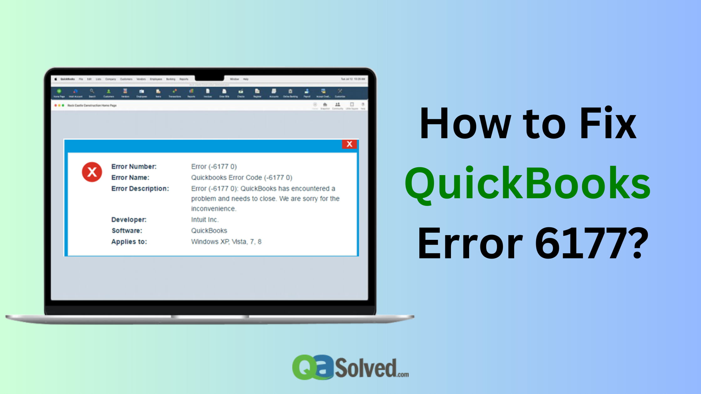 QuickBooks Error 6177