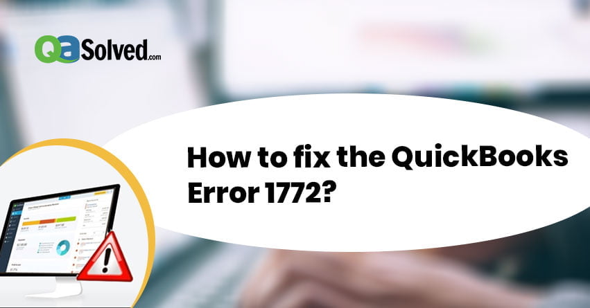 quickbooks error 1772