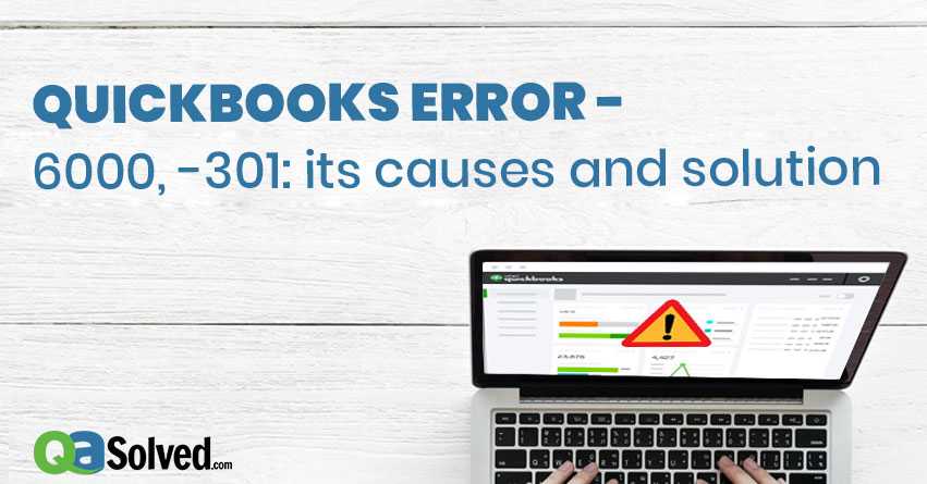 quickbooks error 6000 301