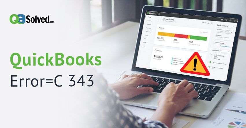 quickbooks error c 343