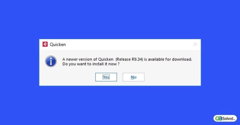 latest release of Quicken