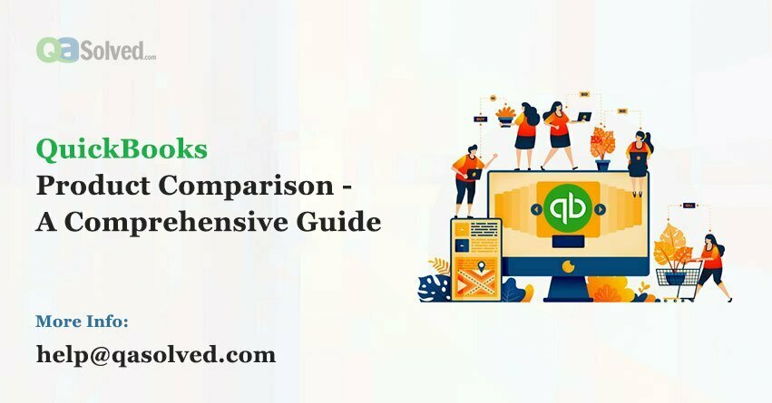 quickbooks product comparison
