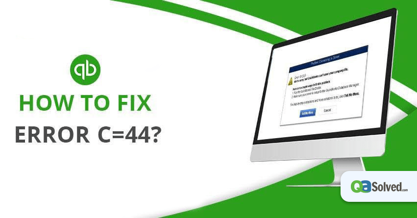 quickbooks error c=44