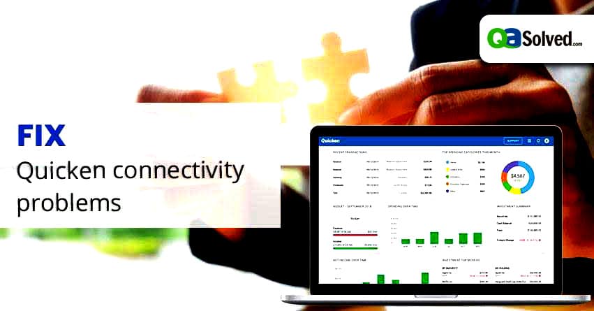 quicken connectivity problems