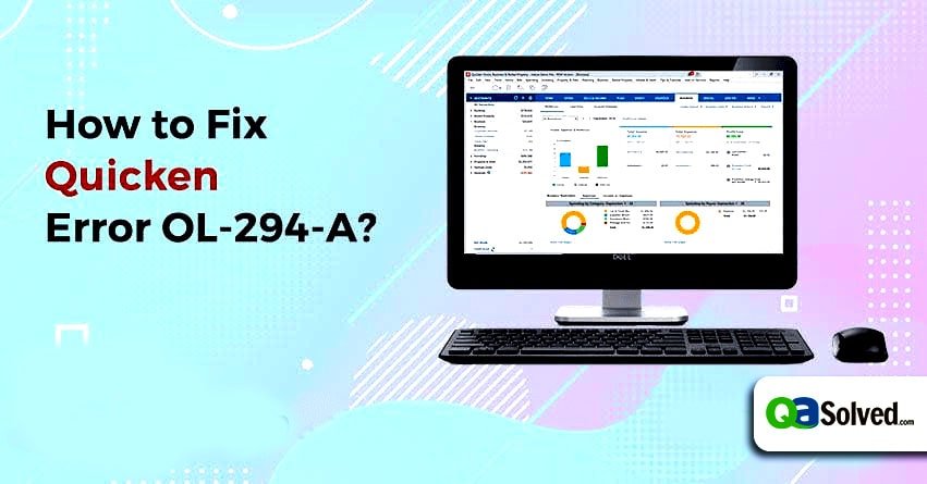 quicken error ol-294-a