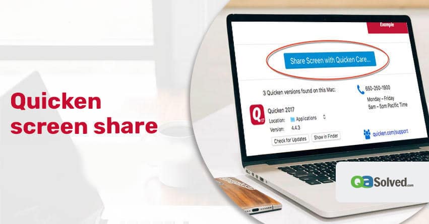 quicken screen share
