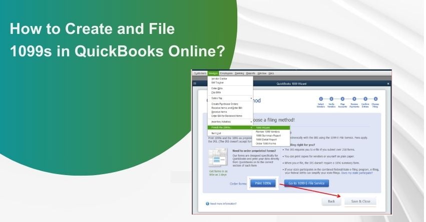 Create and File 1099s