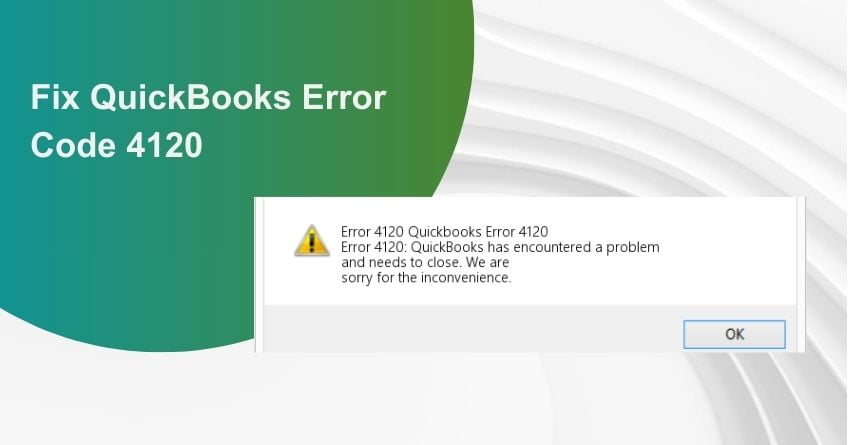 QuickBooks Error 4120