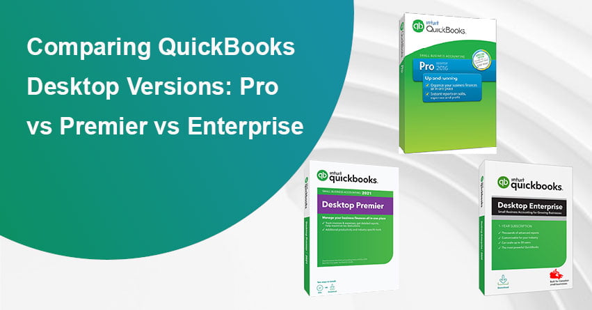 QuickBooks Pro vs Premier vs Enterprise