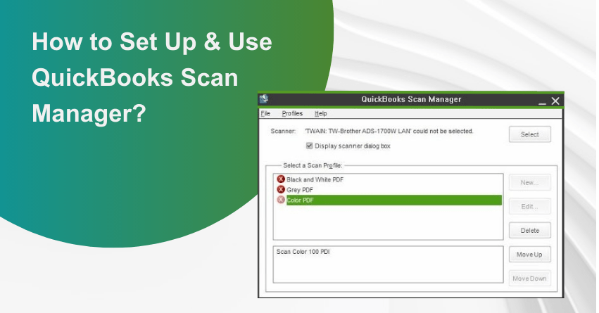 QuickBooks Scan Manager