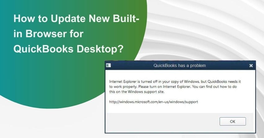 New Built-in Browser for QuickBooks
