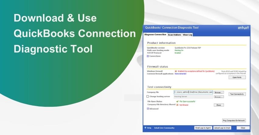 QuickBooks Connection Diagnostic Tool