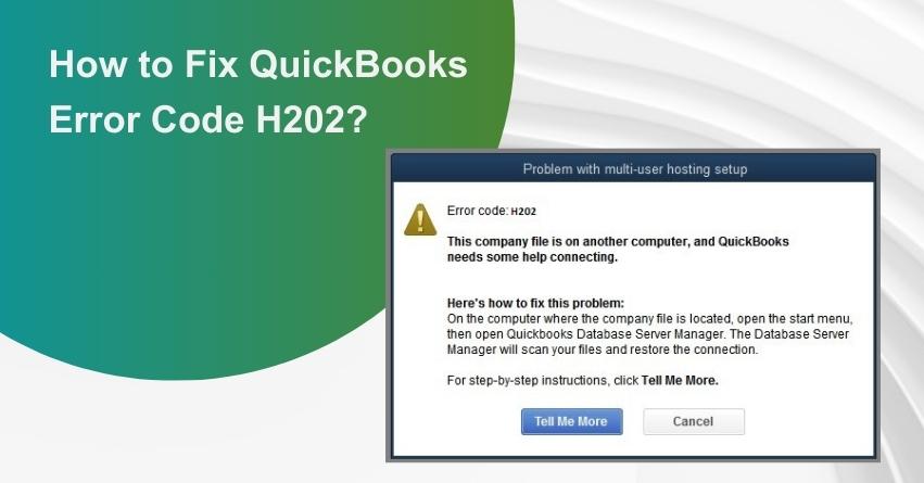 QuickBooks Error H202