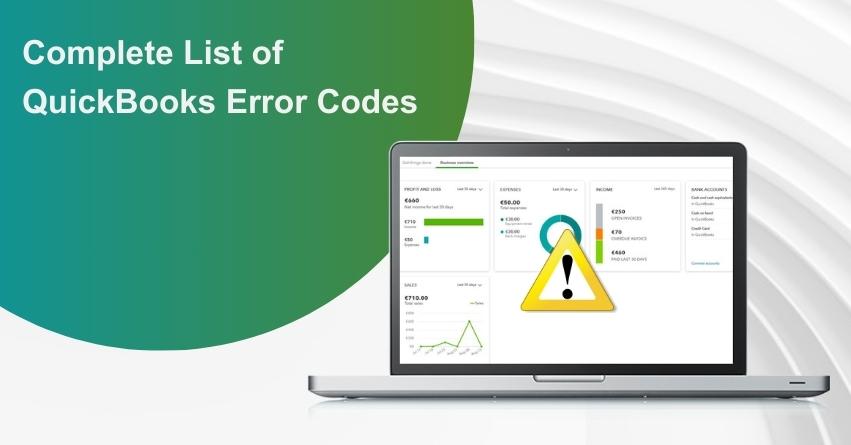 QuickBooks Error Codes
