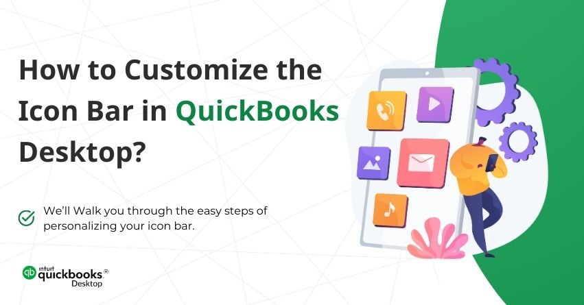 Icon Bar in QuickBooks Desktop