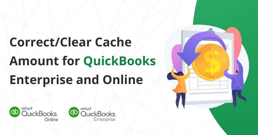 Cache Amount for QuickBooks