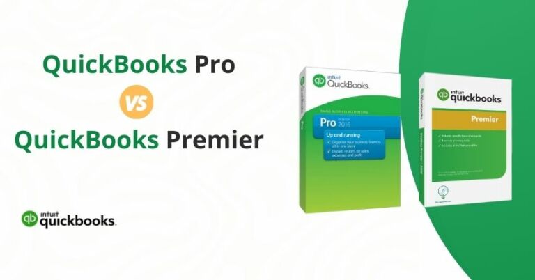 QuickBooks Pro vs Premier